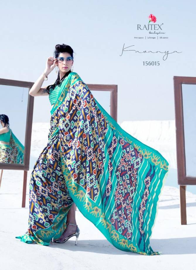 Rajtex Kavanya Silk Party Wear Japanese Satin Crape Saree Collection at Wholesale Price